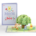 Disney's Winnie the Pooh Special As Can Bee Mom Pop-Up Card & Bouquet Bundle