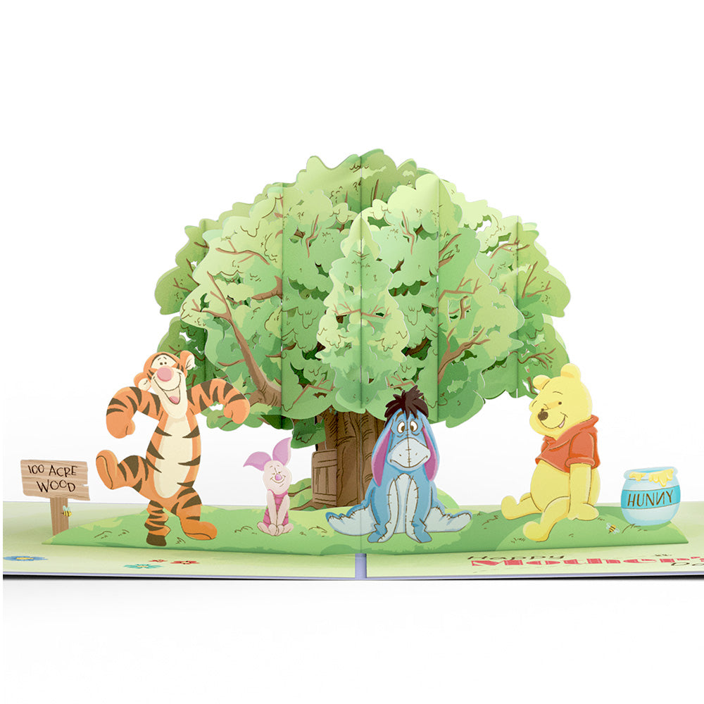 Disney's Winnie the Pooh Special As Can Bee Mom Pop-Up Card & Bouquet Bundle