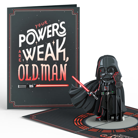 Star Wars™ Darth Vader™ Your Powers Are Weak Pop-Up Card