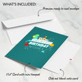 Star Wars™ The Mandalorian™ Galactic Birthday Wishes Card with Mini Bouquet