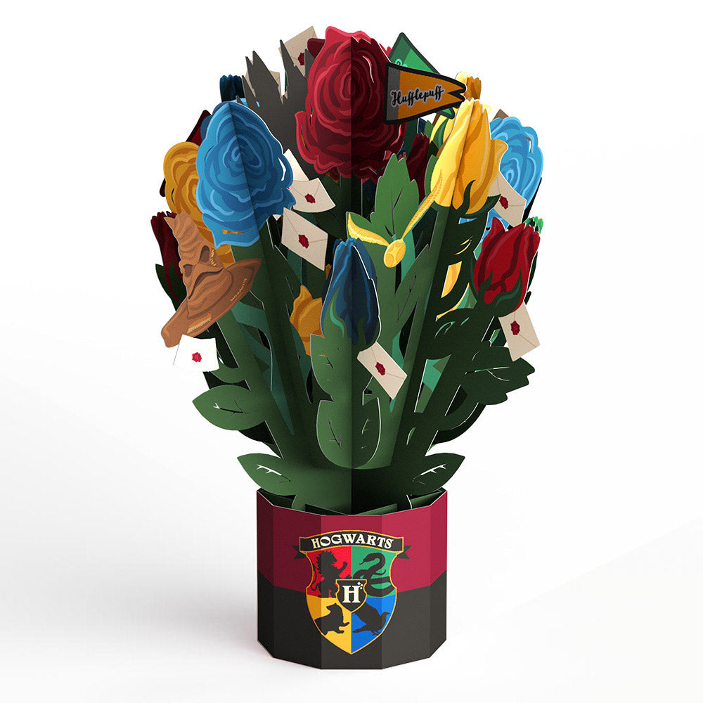 Harry Potter™ Spellbinding Birthday Card with Mini Bouquet