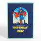Superman and Krypto Epic Birthday Pop-Up Card