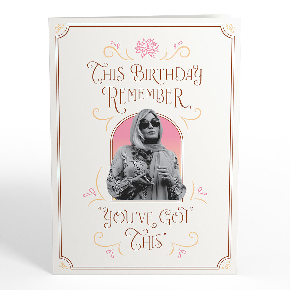 The White Lotus Your Day to Shine Birthday Pop-Up Card