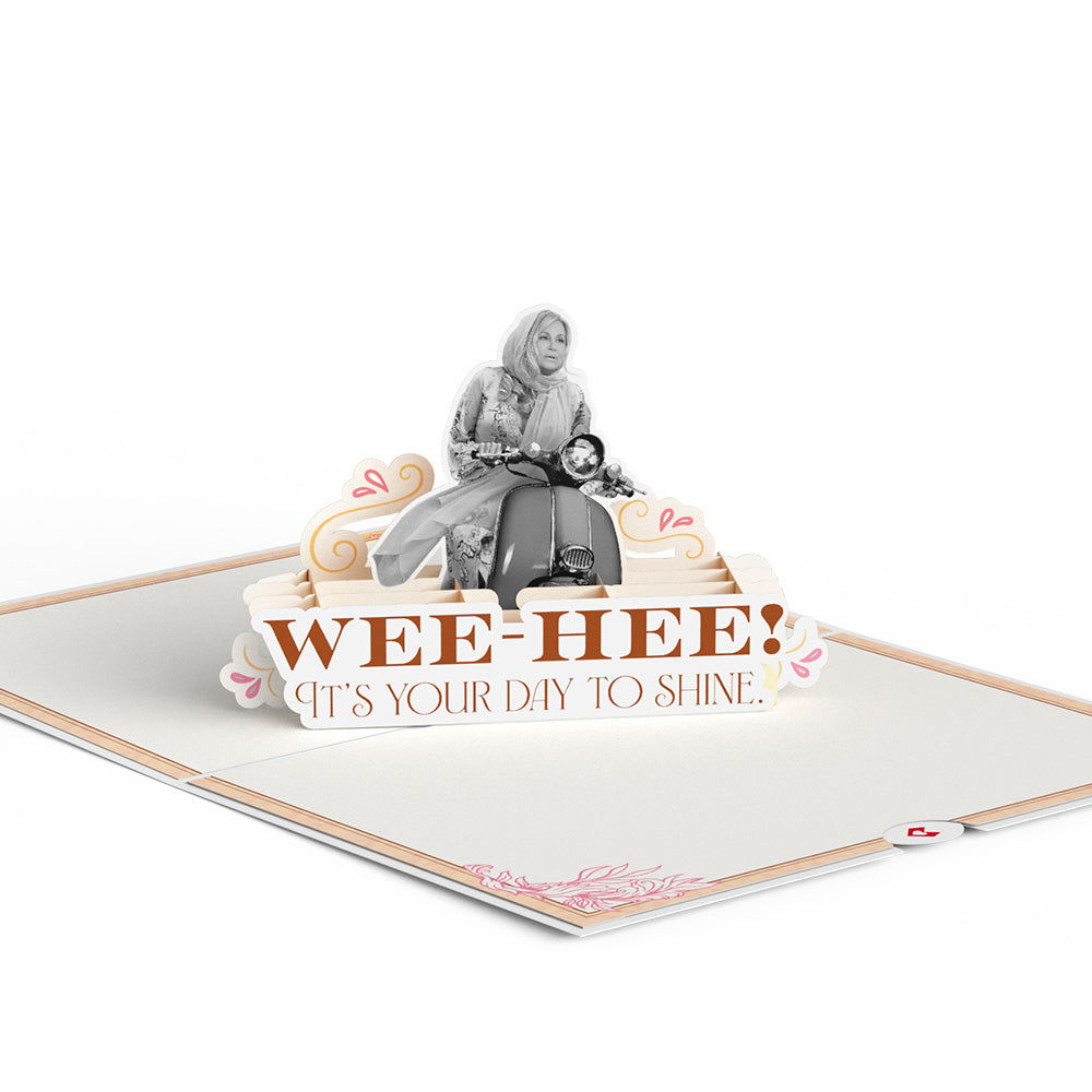 The White Lotus Your Day to Shine Birthday Pop-Up Card