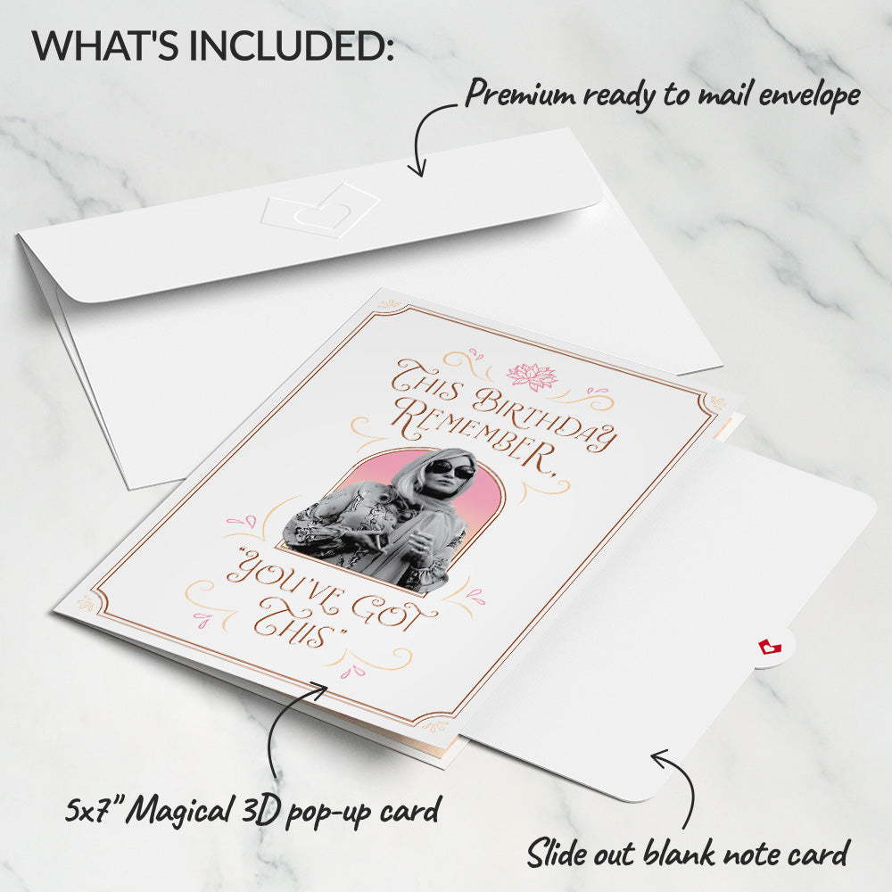 The White Lotus Your Day to Shine Birthday Pop-Up Card
