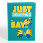 Minions Happy Fart-er's Day Pop-Up Card