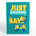 Minions Happy Fart-er's Day Pop-Up Card