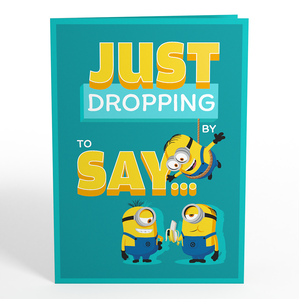 Minions Happy Fart-er's Day Pop-Up Card