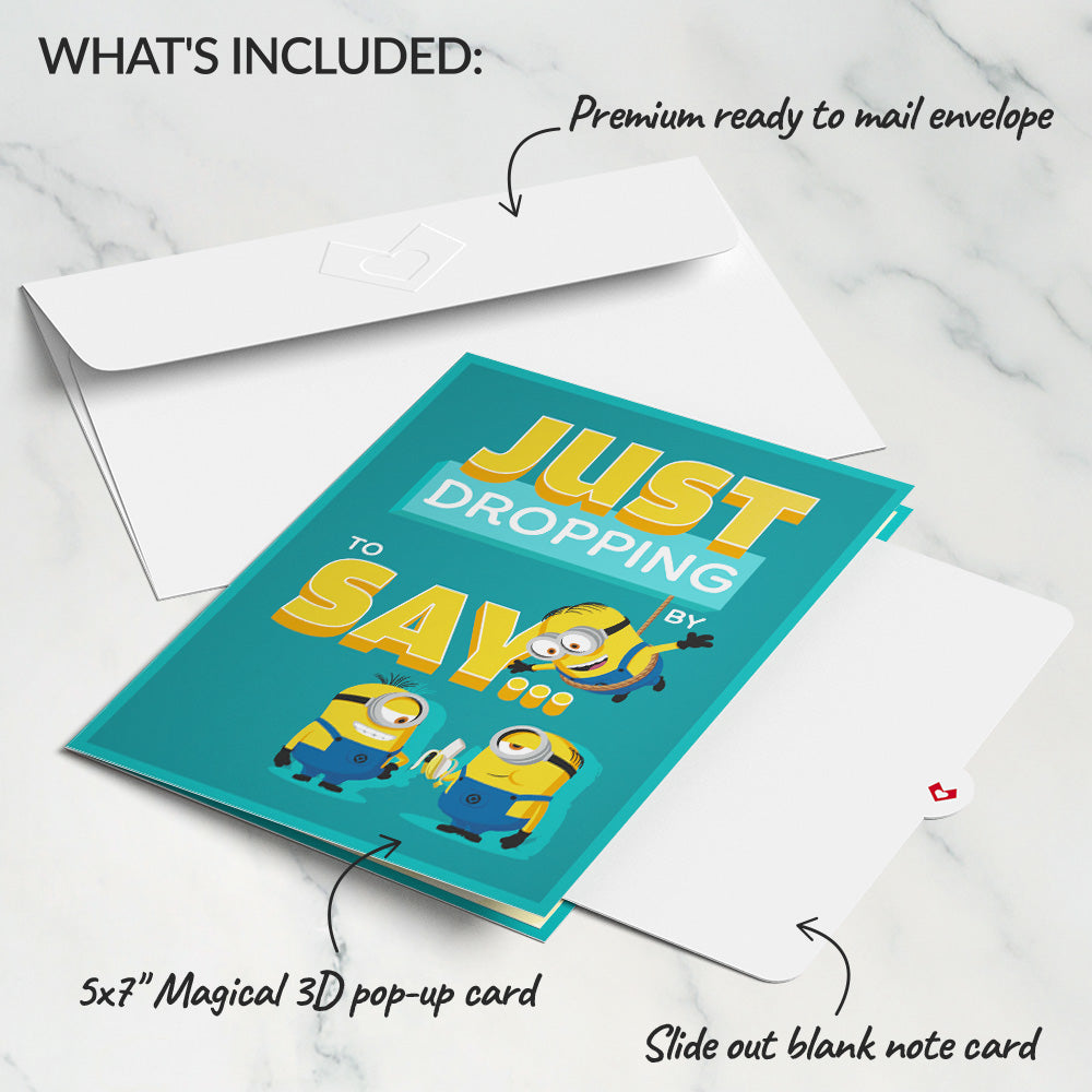 Minions Happy Fart-er's Day Pop-Up Card