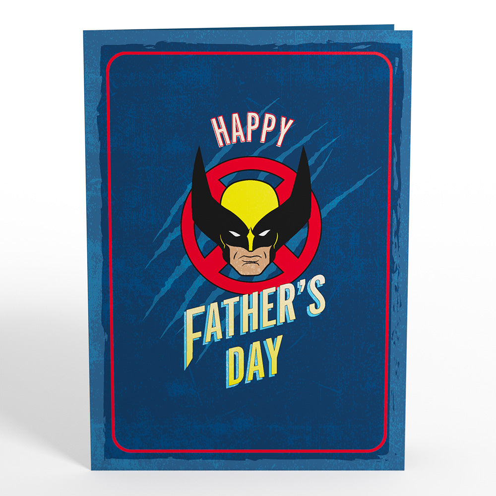 Marvel X-Men Wolverine X-Cellent Father's Day Pop-Up Card