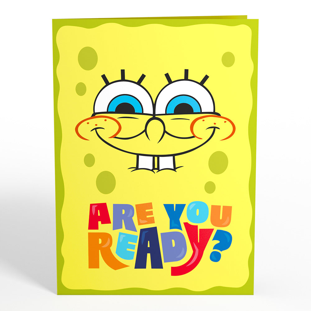 SpongeBob SquarePants Let’s Par-Tay Birthday Pop-Up Card