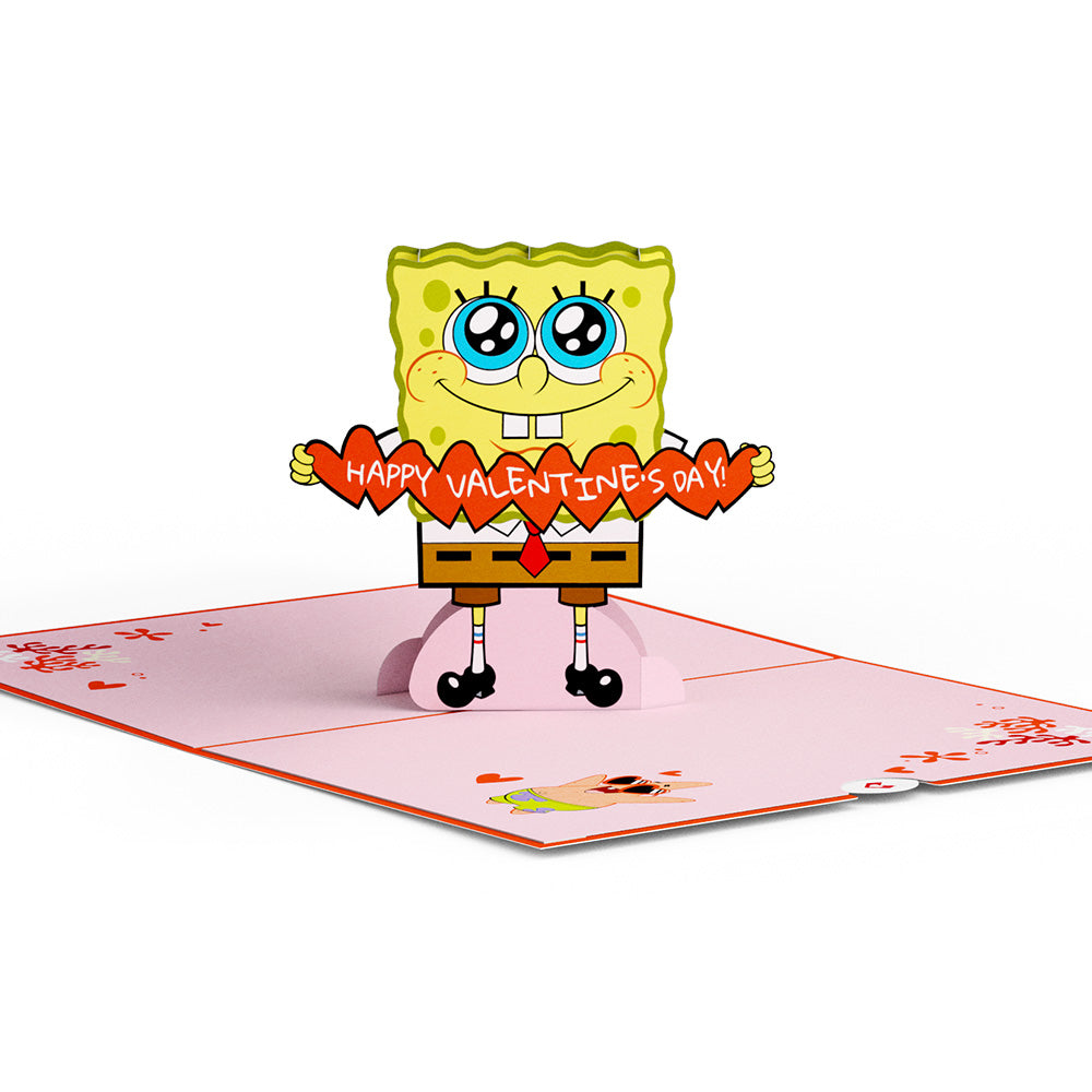 SpongeBob SquarePants Pineapple of My Eye Valentine's Day 3D Pop-Up Card — Valentine's Day Card