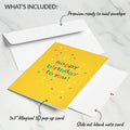 Happy Birthday Confetti Cake Music and Lights Pop-Up Card