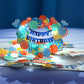 Happy Birthday Balloons Music and Lights Pop-Up Card