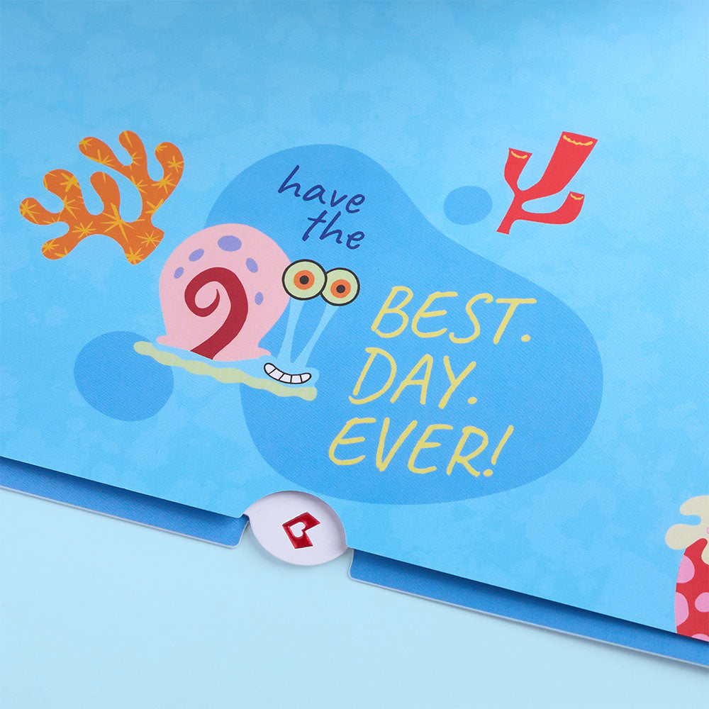SpongeBob SquarePants 'You're Sponge-tacular!' Plushpop Card