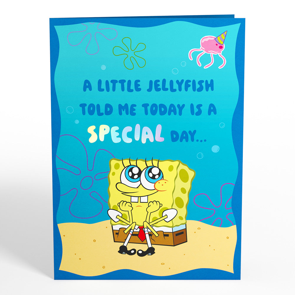 SpongeBob SquarePants Happy Birthday Pop-Up Card