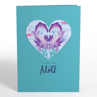 Love You A-Lotl Pop-Up Card