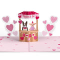 Love You Furever Dog Kisses Valentine Pop-Up Card and Sentiment Set for Husband