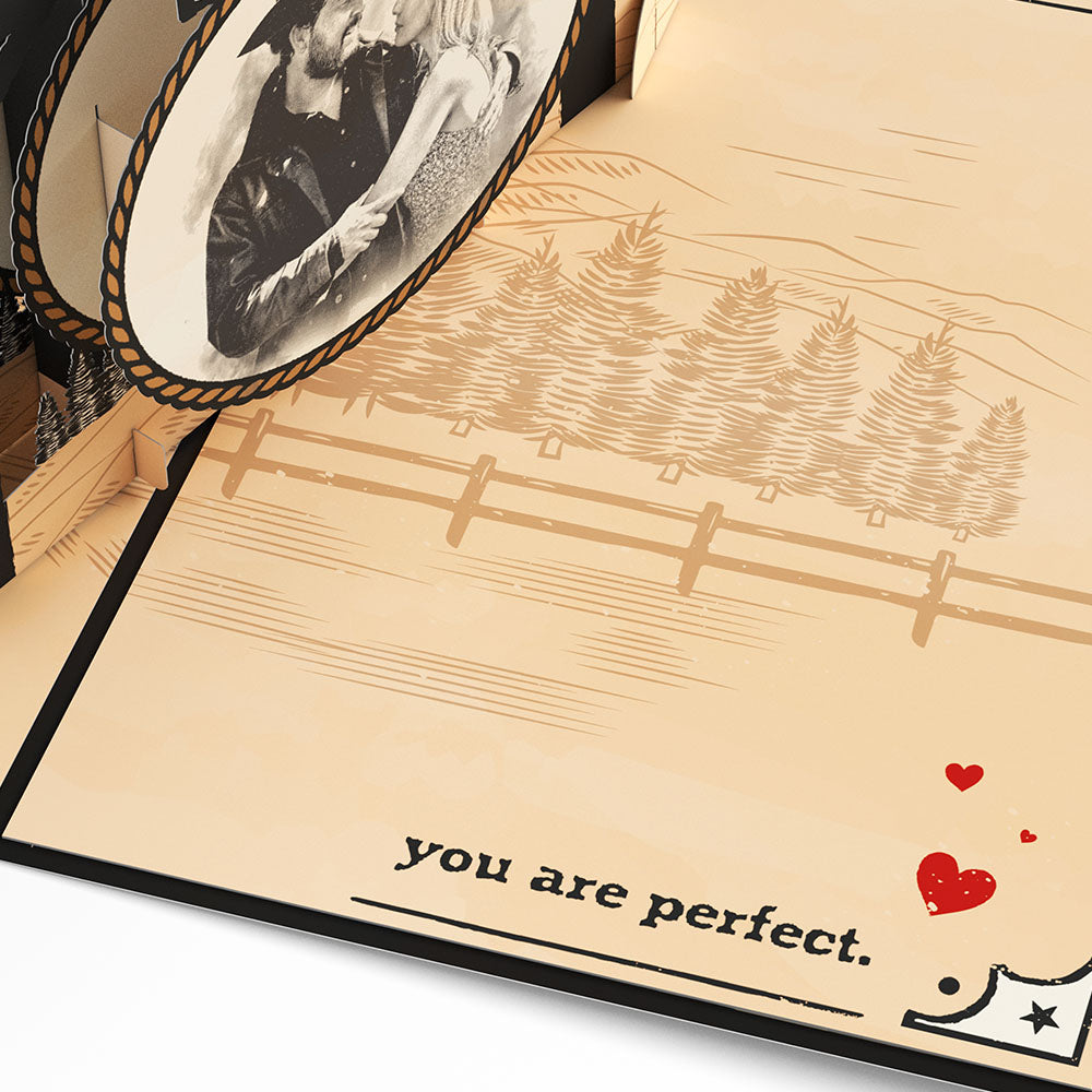 Yellowstone My Tomorrows Are All Yours Beth & Rip Pop-Up Card