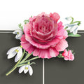 Born to Bloom: January Birth Month Flowers Pop-Up Card