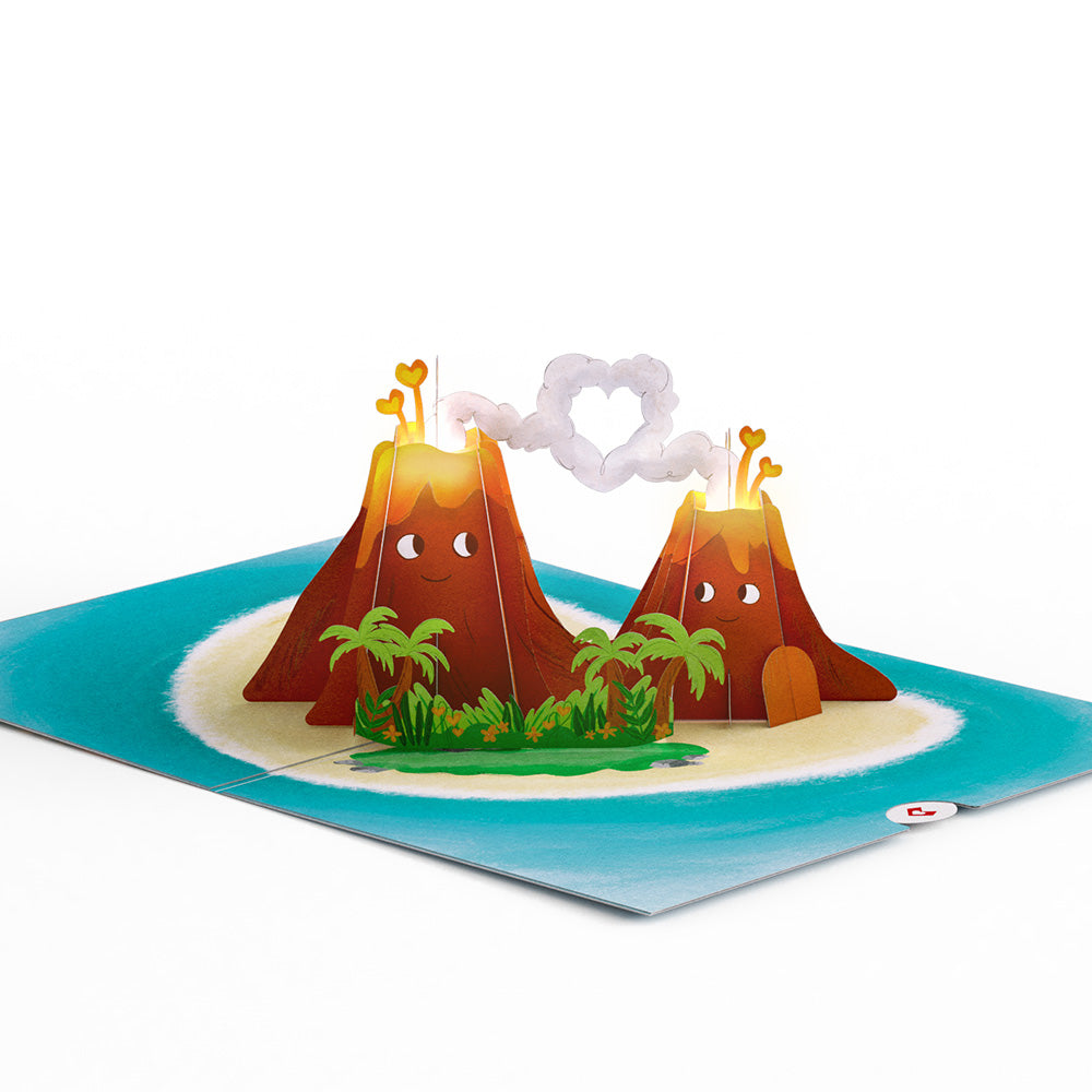 I Lava You 21st Birthday Light-Up Pop-Up Card and Sentiment Set