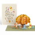 Disney's Winnie the Pooh Life Is Sweeter With You Pop-Up Card
