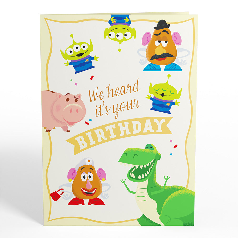 Disney and Pixar's Toy Story Toy-rrific Birthday Pop-Up Card