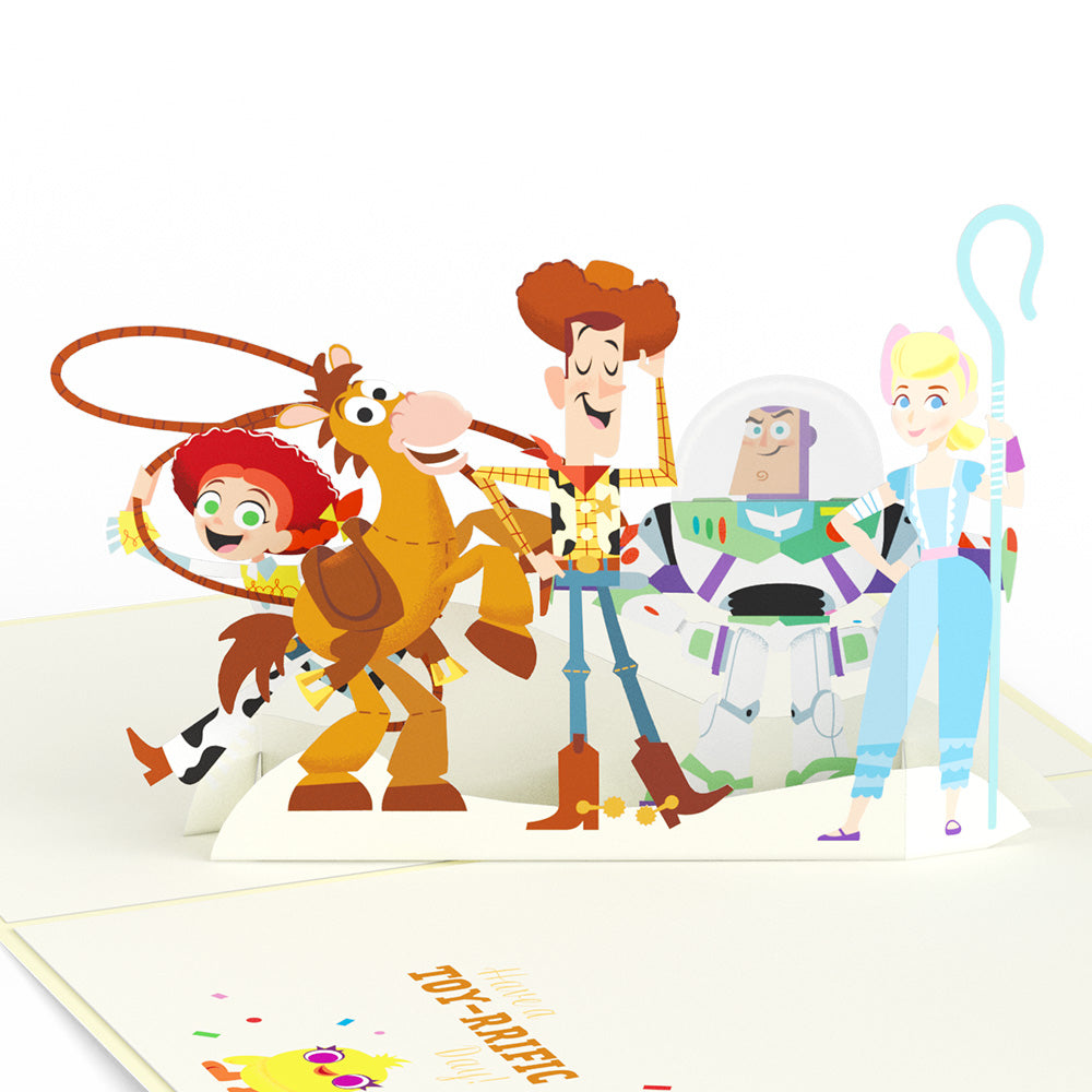 Disney and Pixar's Toy Story Toy-rrific Birthday Pop-Up Card