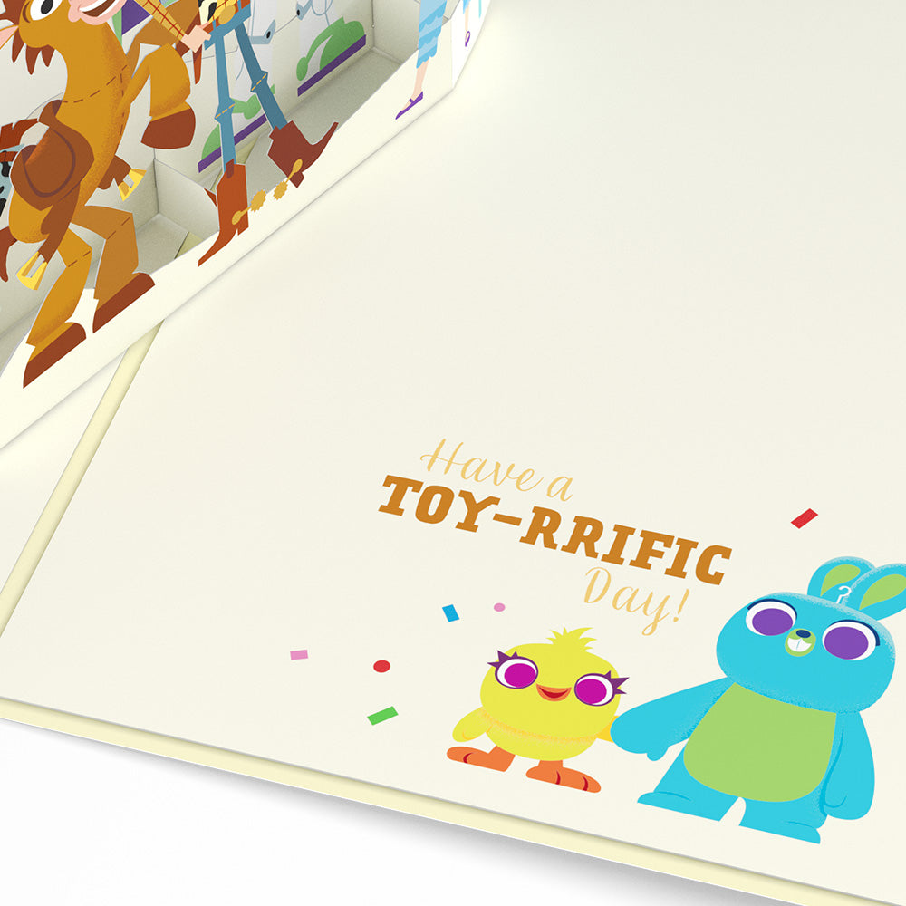 Disney and Pixar's Toy Story Toy-rrific Birthday Pop-Up Card