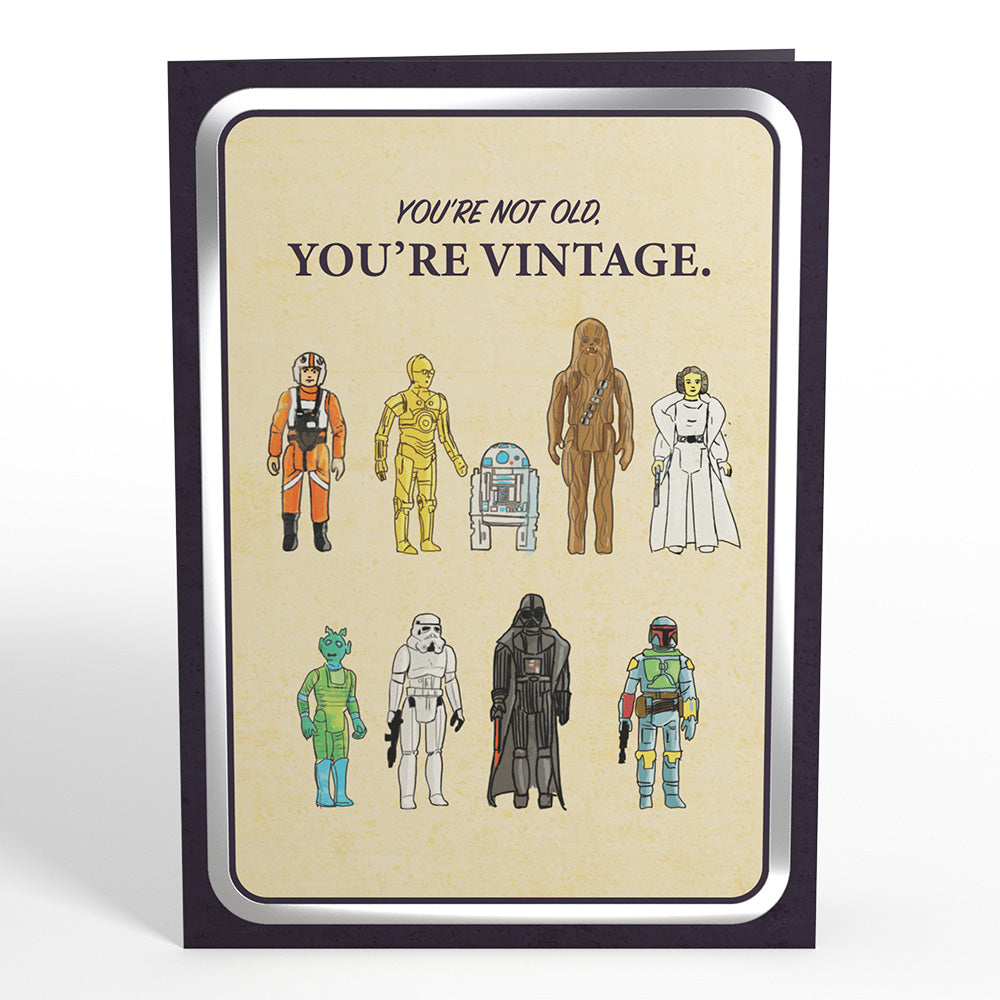 Star Wars Vintage Birthday 3D Pop-Up Card | Lovepop Star Wars Vintage Birthday 3D Pop-Up Card | Lovepop
