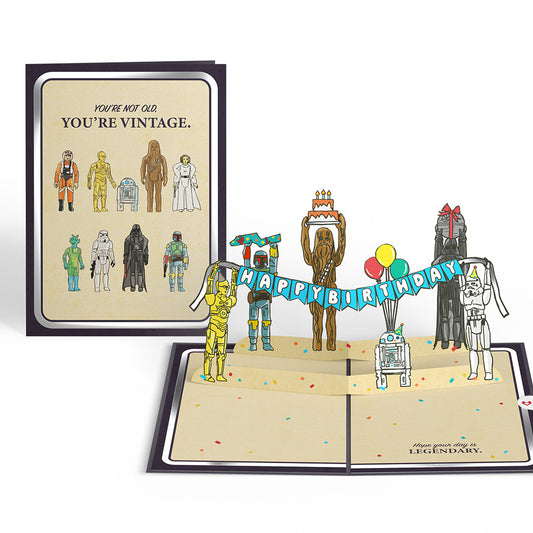 Star Wars™ Vintage Birthday Pop-Up Card