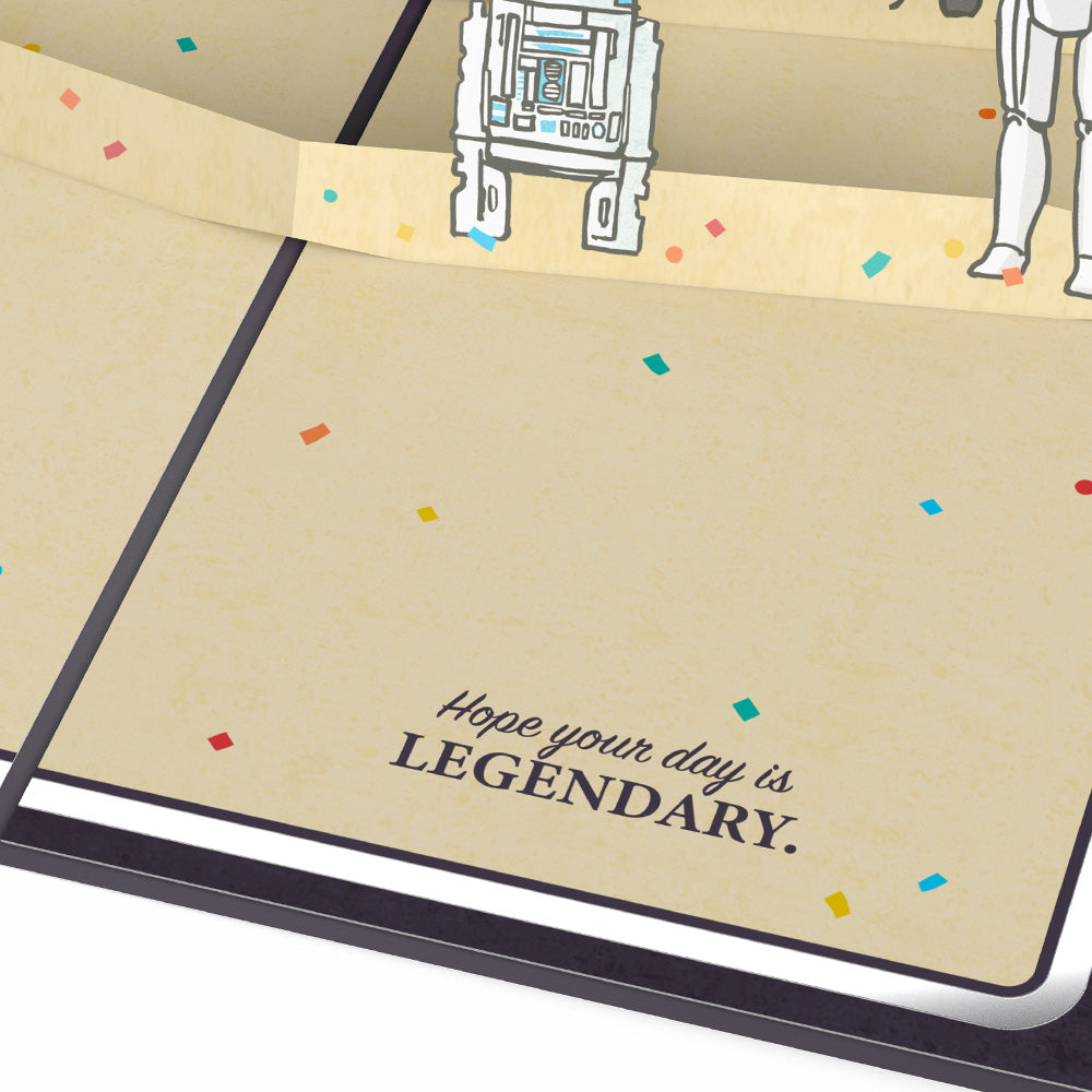Star Wars™ Vintage Birthday Pop-Up Card