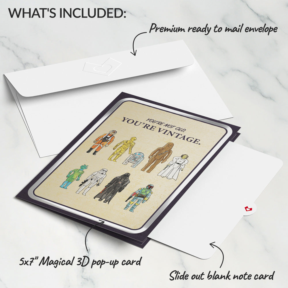Star Wars™ Vintage Birthday Pop-Up Card