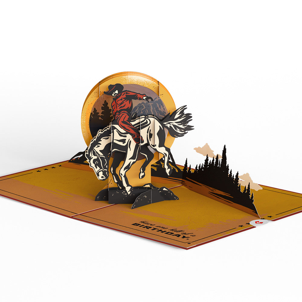 Yellowstone Hell of a Birthday Pop-Up Card