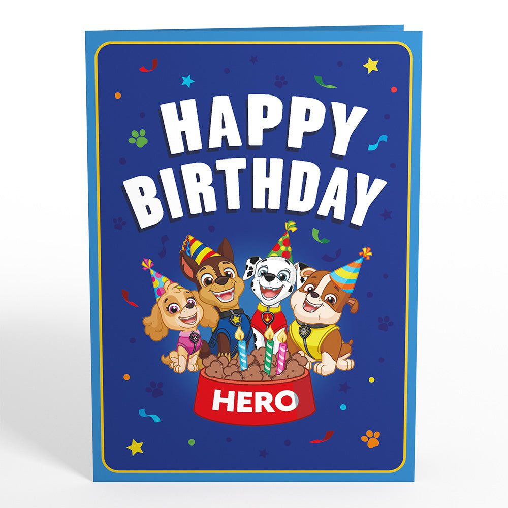 PAW Patrol Birthday Hero Pop-Up Card