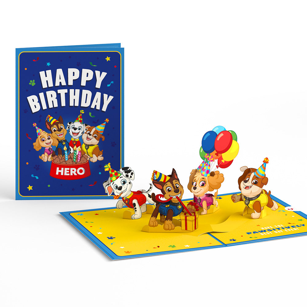 PAW Patrol Birthday Hero Pop-Up Card