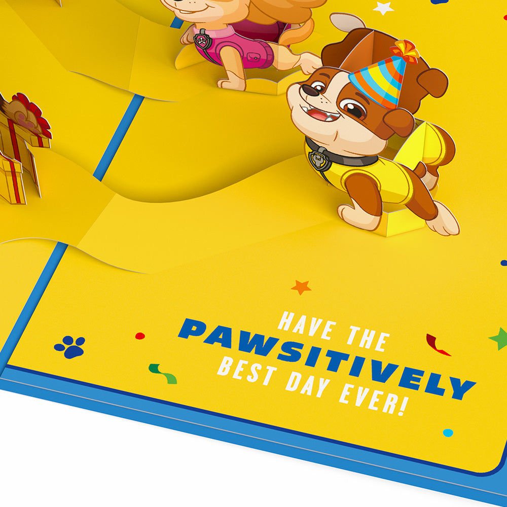PAW Patrol Birthday Hero Pop-Up Card