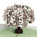 Pink Magnolia Tree Get Well Soon Pop-Up Card and Sentiment Set