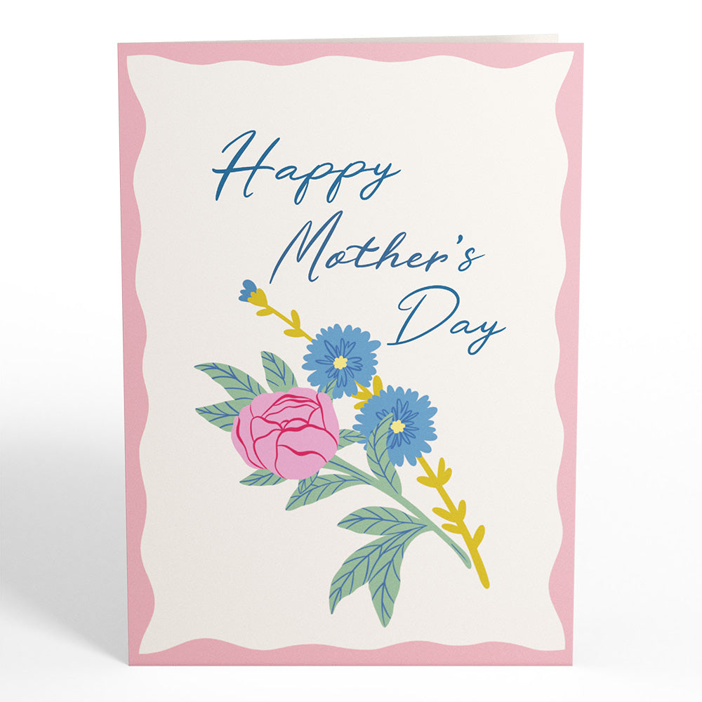 Happy Mother’s Day Flowers Pop-Up Card