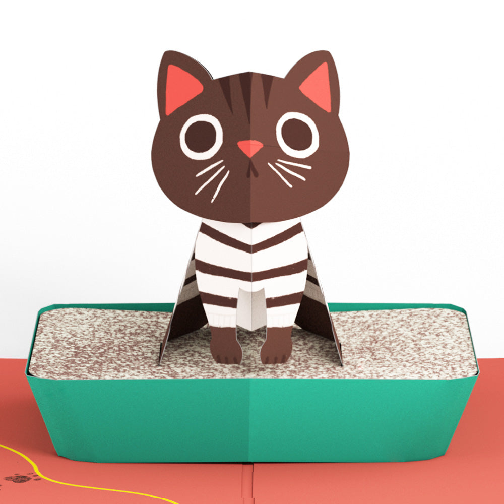 Purr-fect Mother’s Day Pop-Up Card & Bouquet Bundle