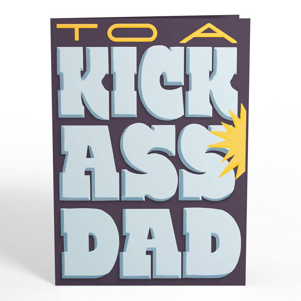 Kick Ass Father’s Day Pop-Up Card