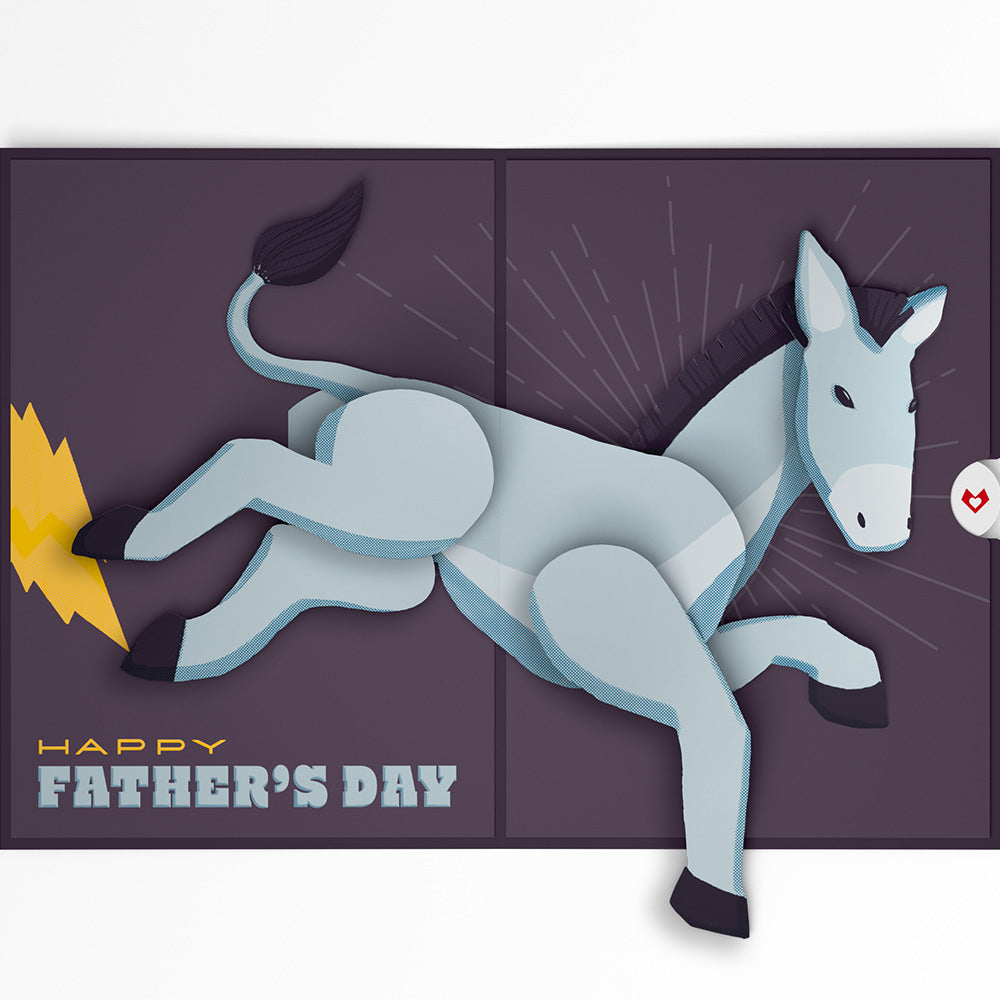 Kick Ass Father’s Day Pop-Up Card