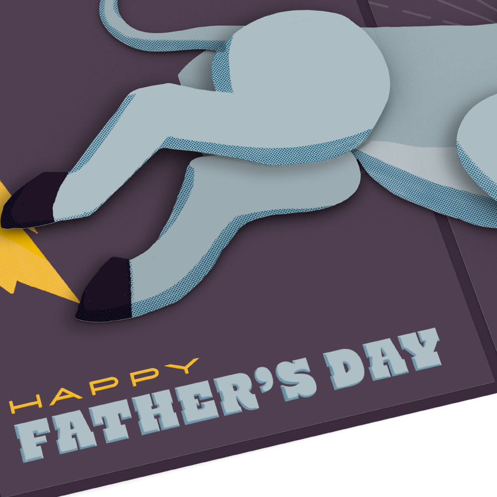 Kick Ass Father’s Day Pop-Up Card