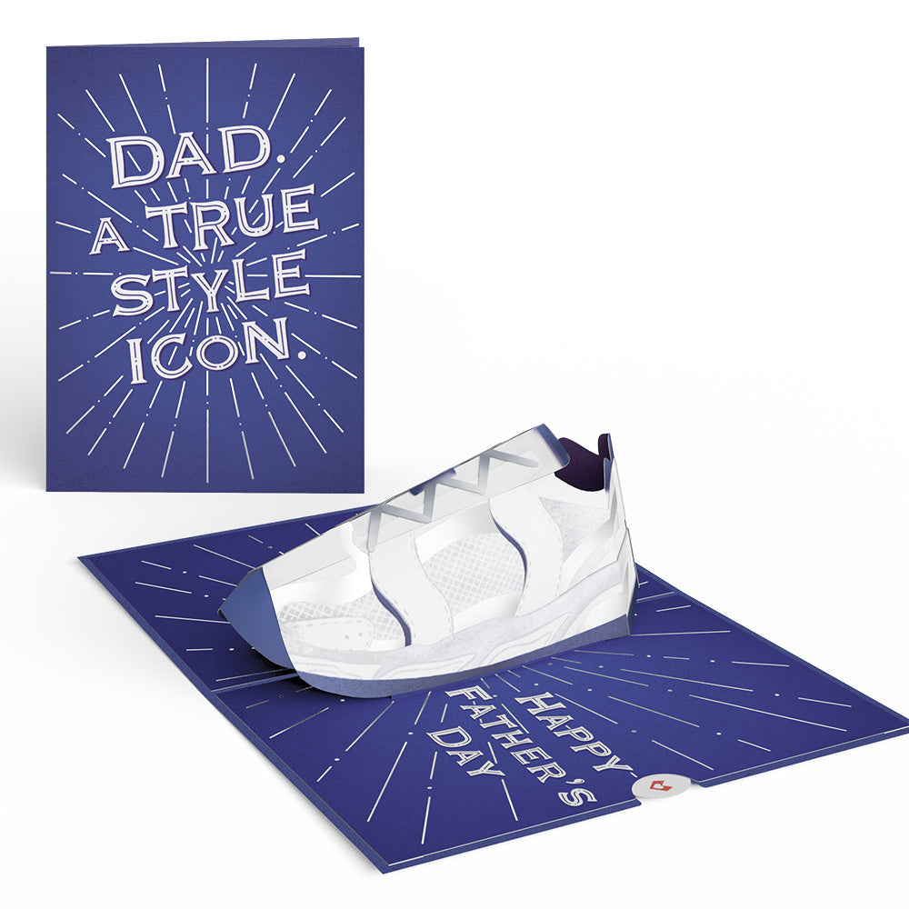 Dad Sneakers Father’s Day Pop-Up Card