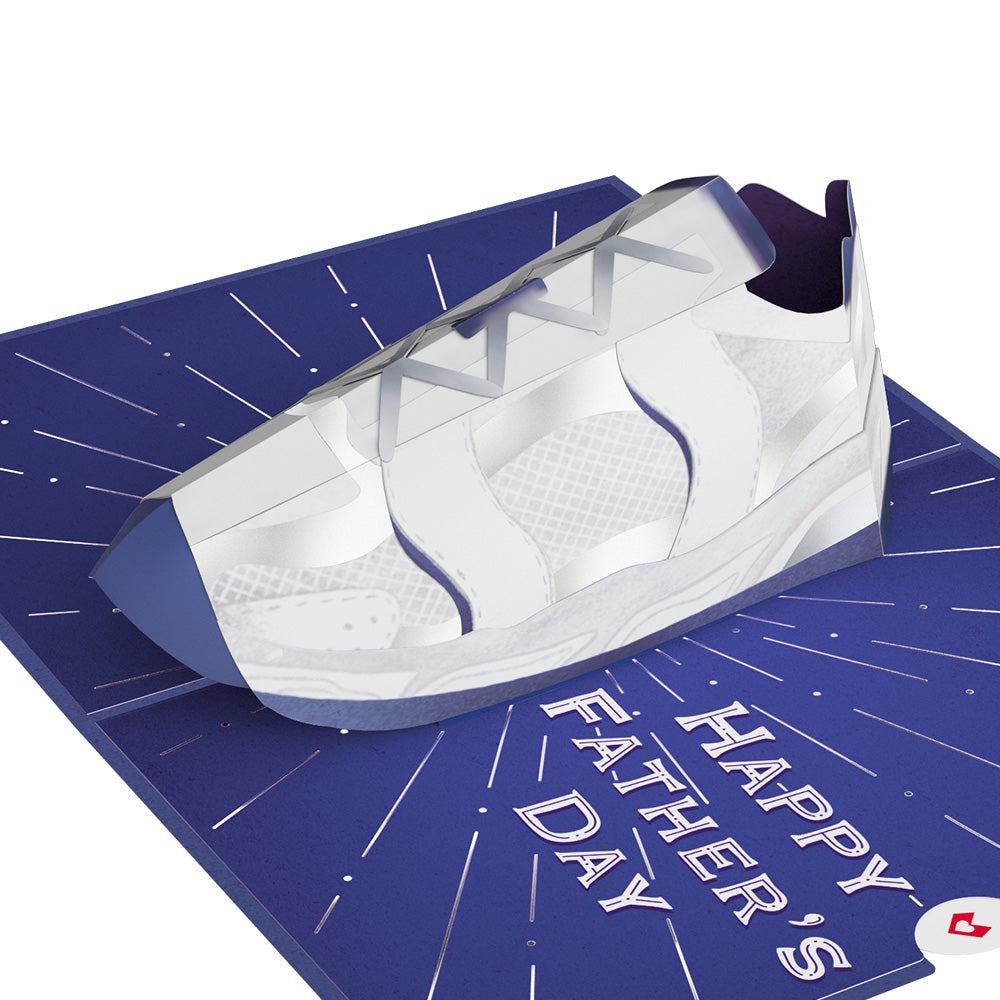 Dad Sneakers Father’s Day Pop-Up Card