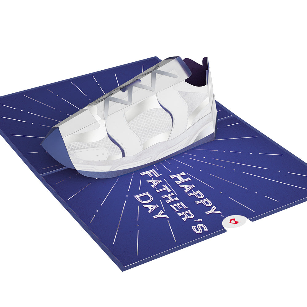 Dad Sneakers Father’s Day Pop-Up Card