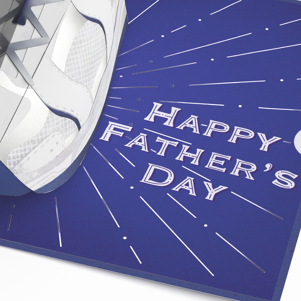 Dad Sneakers Father’s Day Pop-Up Card