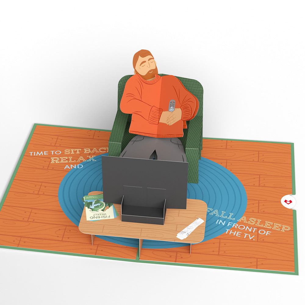 Sit Back & Relax Father’s Day Pop-Up Card