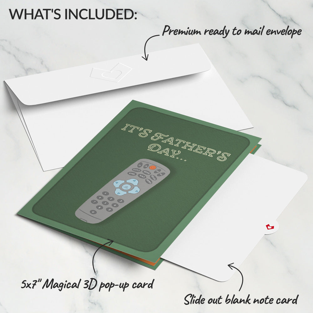 Sit Back & Relax Father’s Day Pop-Up Card