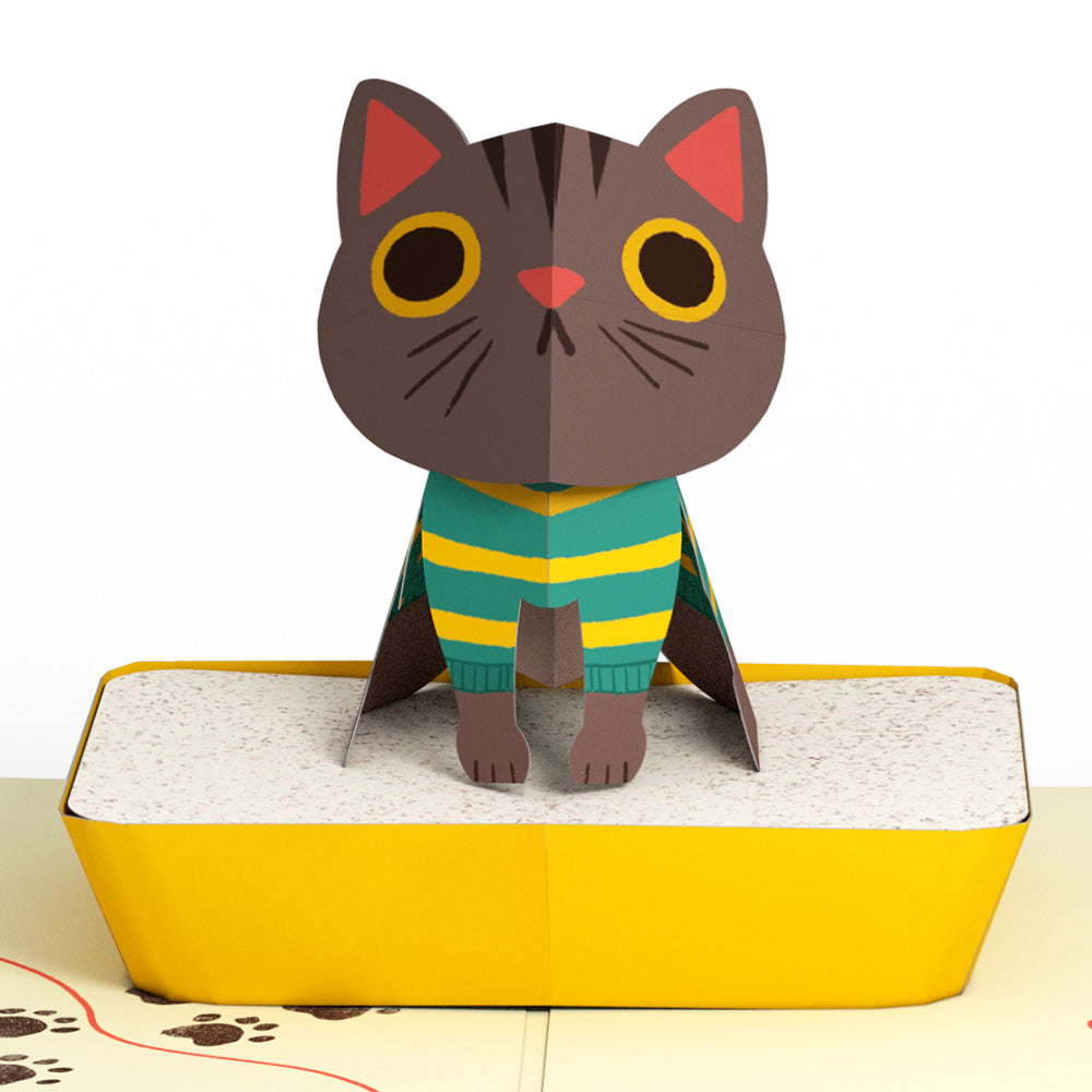 Thanks for Putting Up with My Crap Father's Day Pop-Up Card